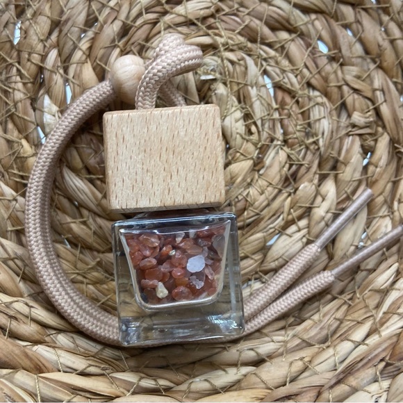 Crystal Chip Vials| Hanging Crystal Vials| Car Decor, Home Decor - Picture 2 of 11